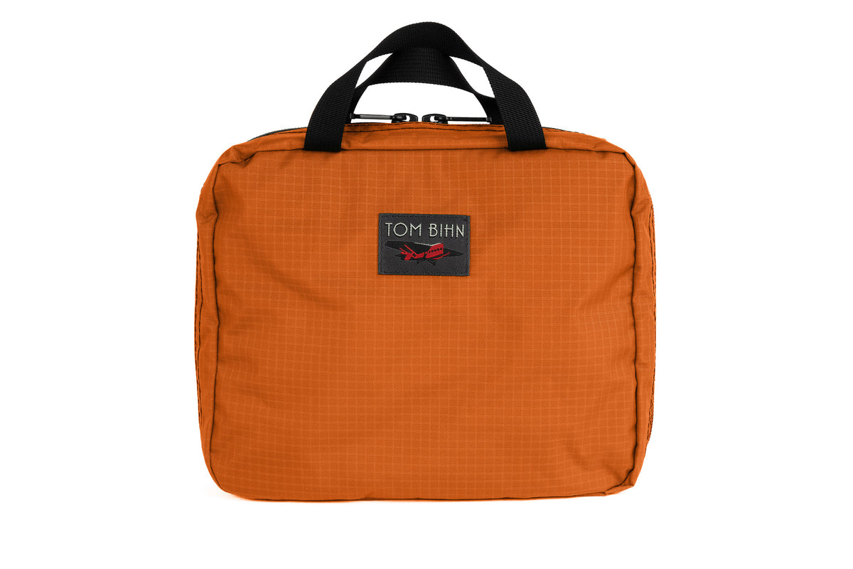 visible variant TB1266-PL^^A Deluxe Spiff Kit in Persimmon (dark orange with orange grid) 210 Cerylon.
