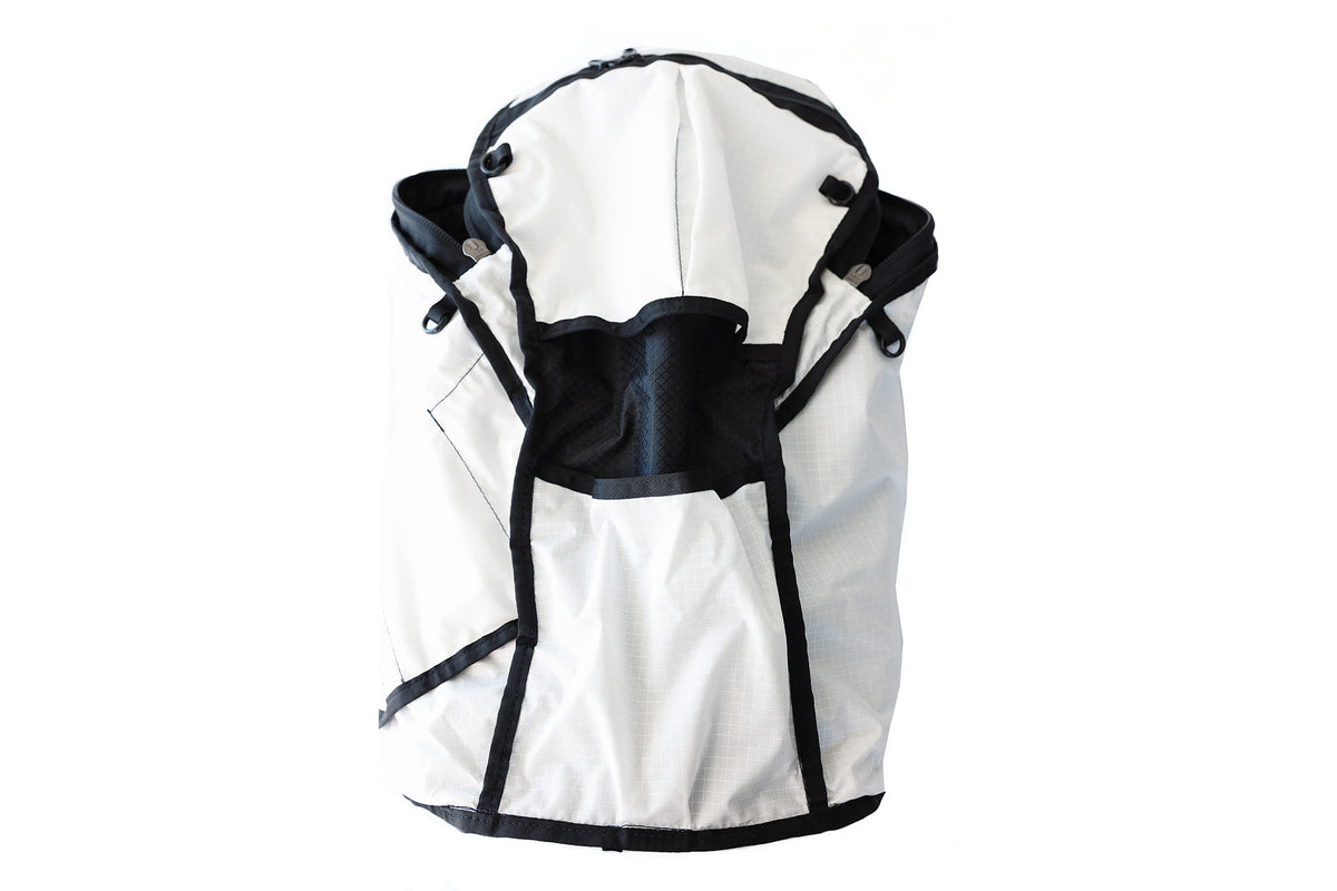 Interior pockets of Smart Alec 2.0 (bag reversed to show)