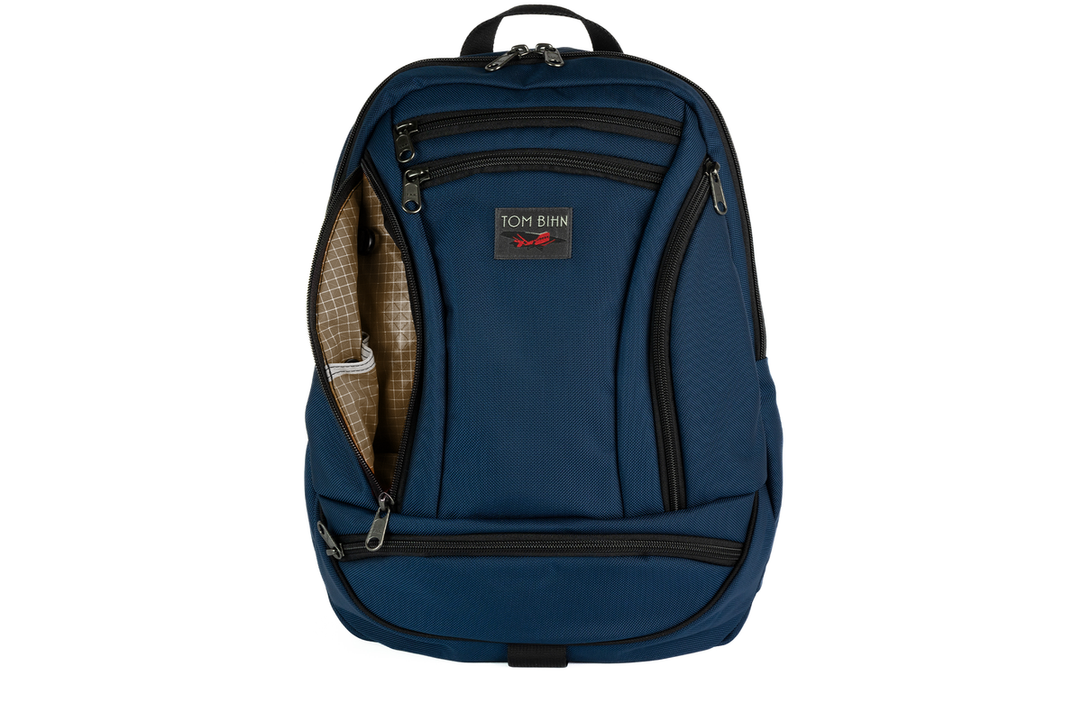 visible variant TB0112-DKCD^^The Synapse 19 in Deep Blue (dark blue) 525 Ballistic with Coyote (brown with white grid) 200 Halcyon interior.