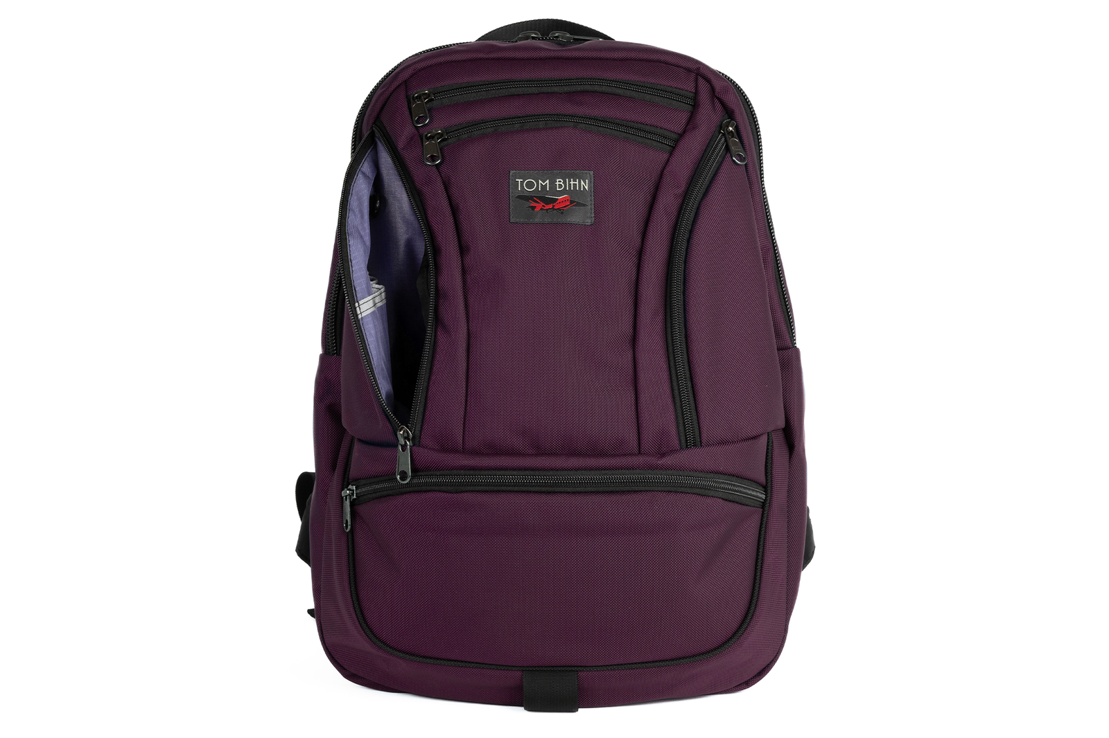visible variant TB0113-UKDL^^A Synapse 25 in Aubergine (dark purple) Ballistic with Dusk (light blue-grey with blue-grey grid) 210 Cerylon interior.