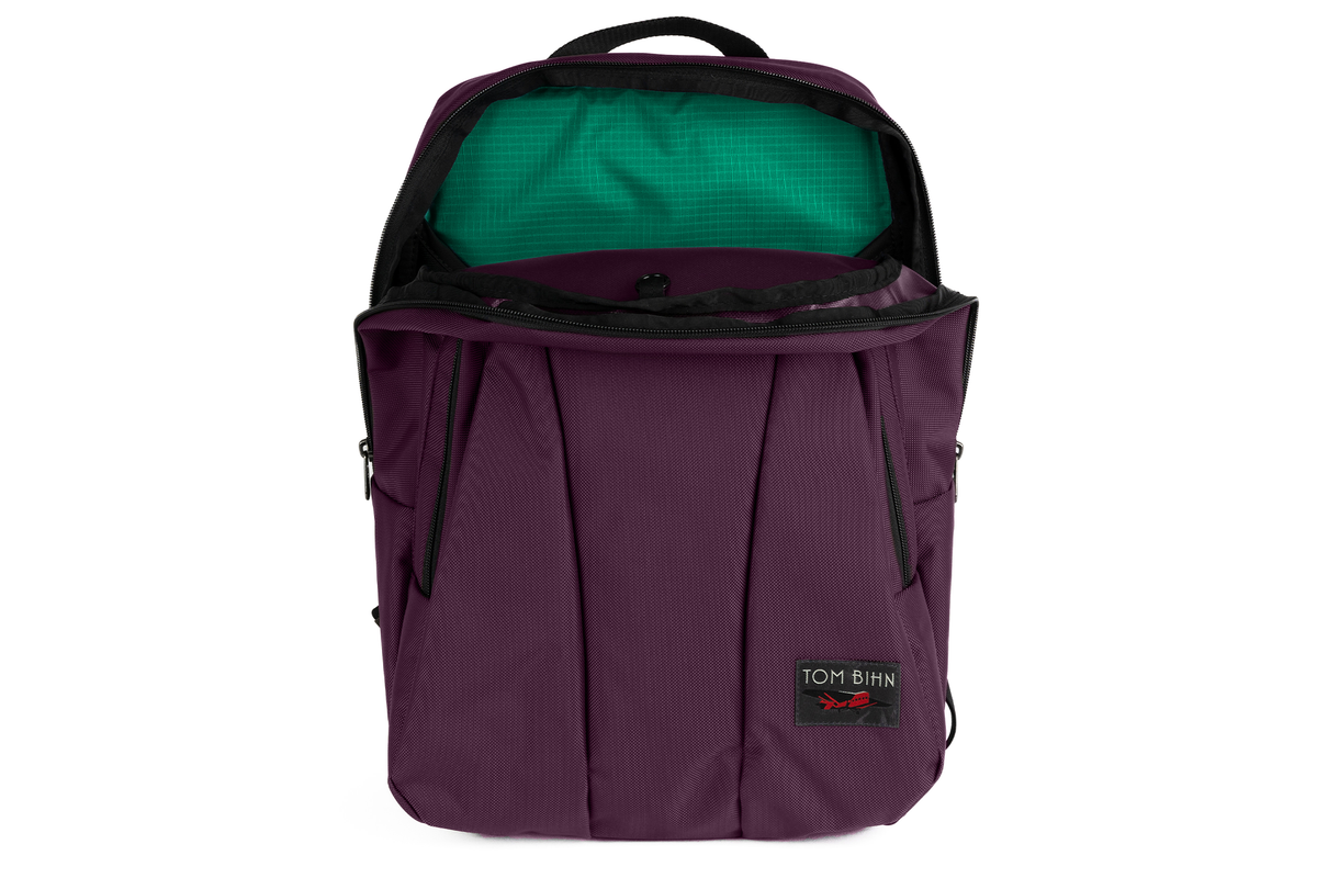 visible variant TB0125-UKEL^^Paramour in Aubergine Ballistic with an Emerald 210 Cerylon interior