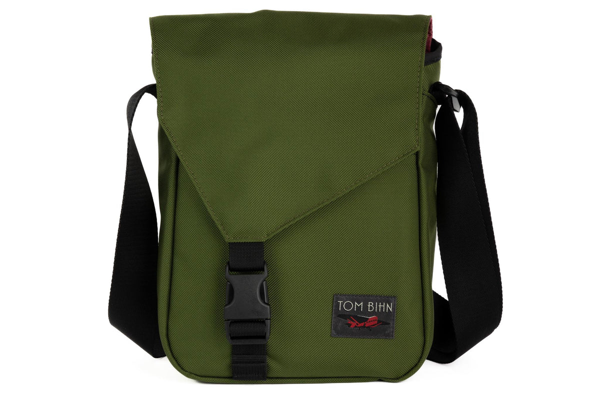 visible variant TB0201-VKSL^^Small Cafe Bag in Saguaro Ballistic