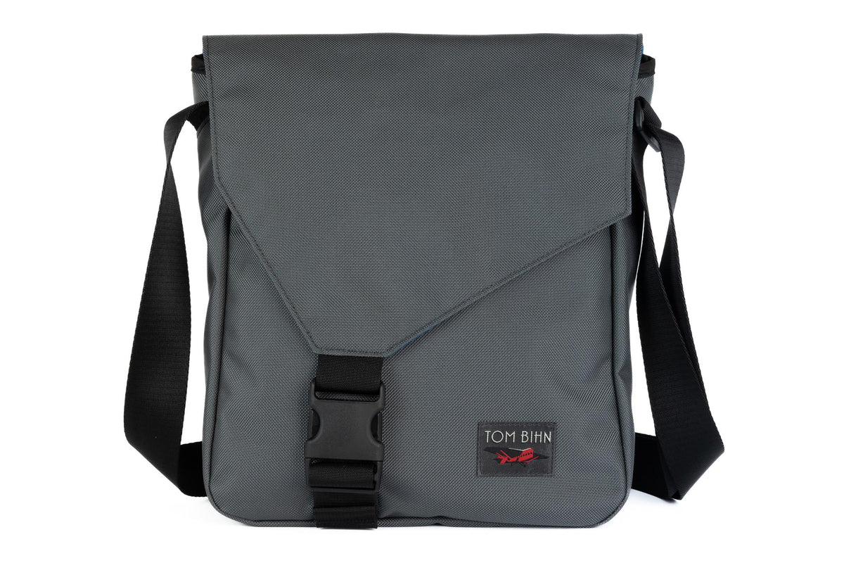 visible variant TB0202-GKRL TB0202-GKOL^^Medium Cafe Bag in Nebulous (medium) Grey Ballistic