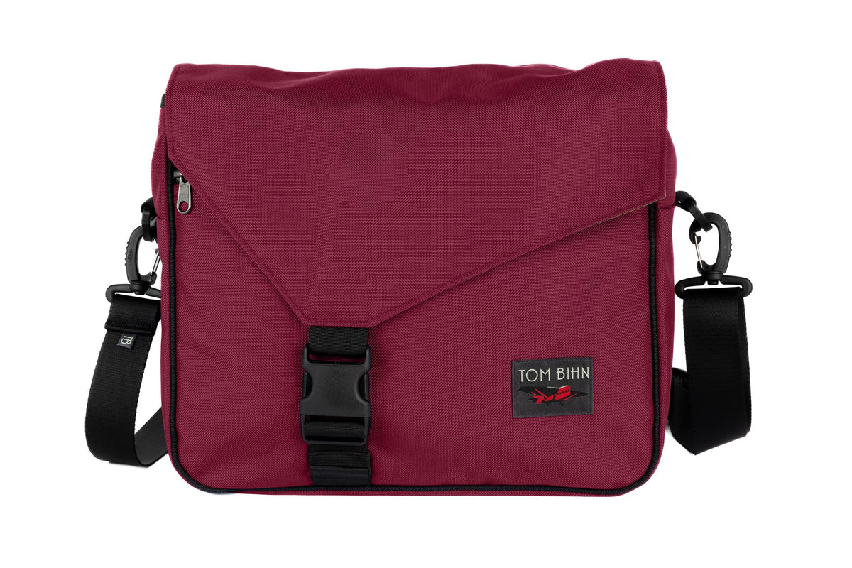 visible variant TB0204-PKML TB0204-PK2D^^The Maker's Bag in Raspberry (reddish-purple) 630 Ballistic.
