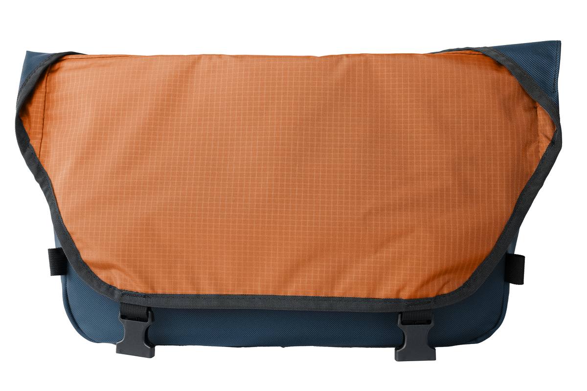 visible variant TB0210-DKPL^^The Marathon in Deep Blue Ballistic with Persimmon 210 Cerylon interior
