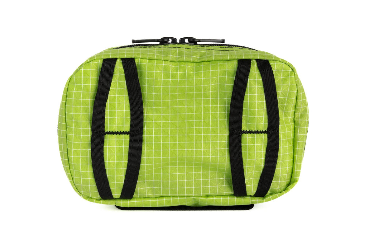visible variant TB0418-1D^^Rear of a Handy Little Thing Size 1 in Kiwi (bright green with white grid) 200 Halcyon.