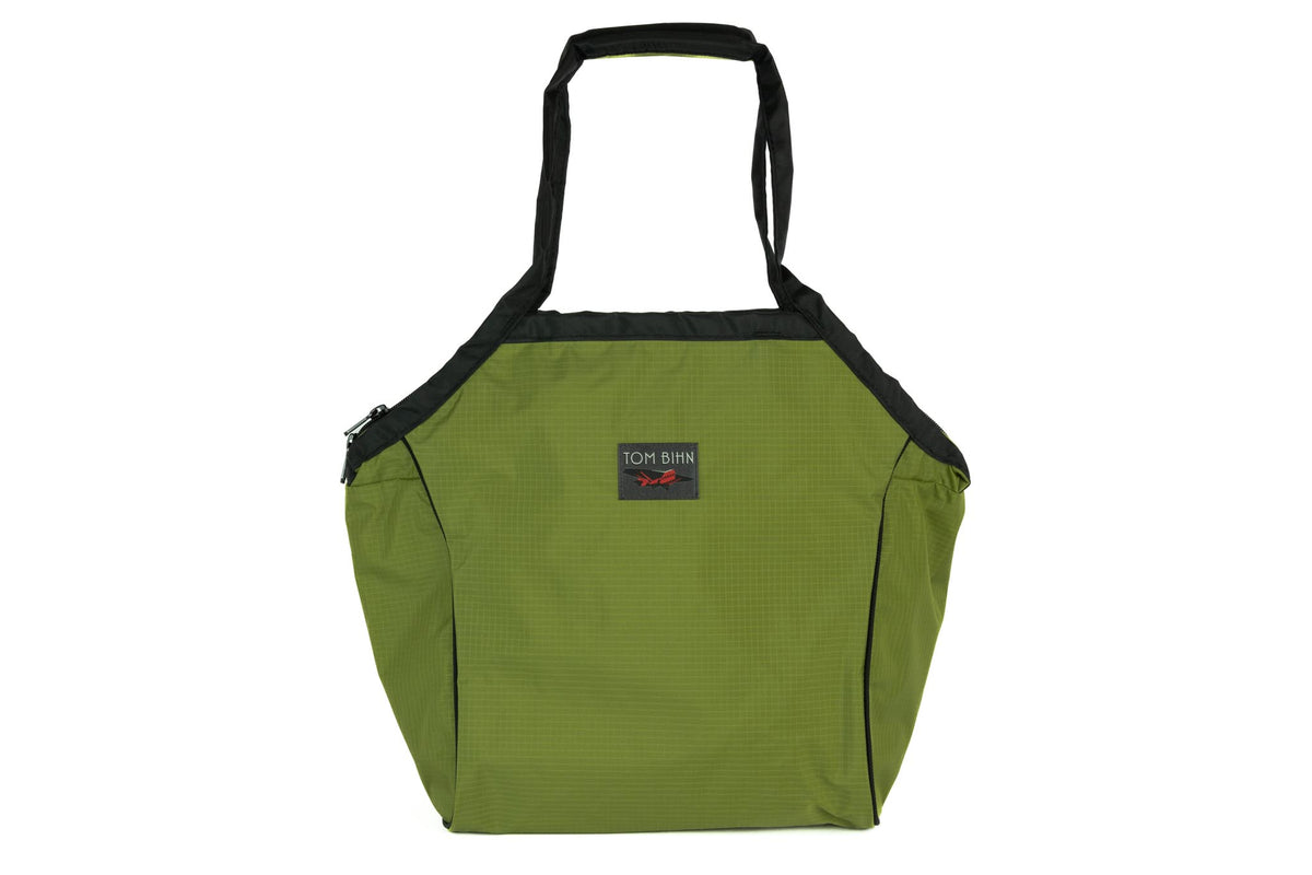 visible variant TB0614-ML^^A Large Zip-TopShop Bag in Moss 210 Cerylon