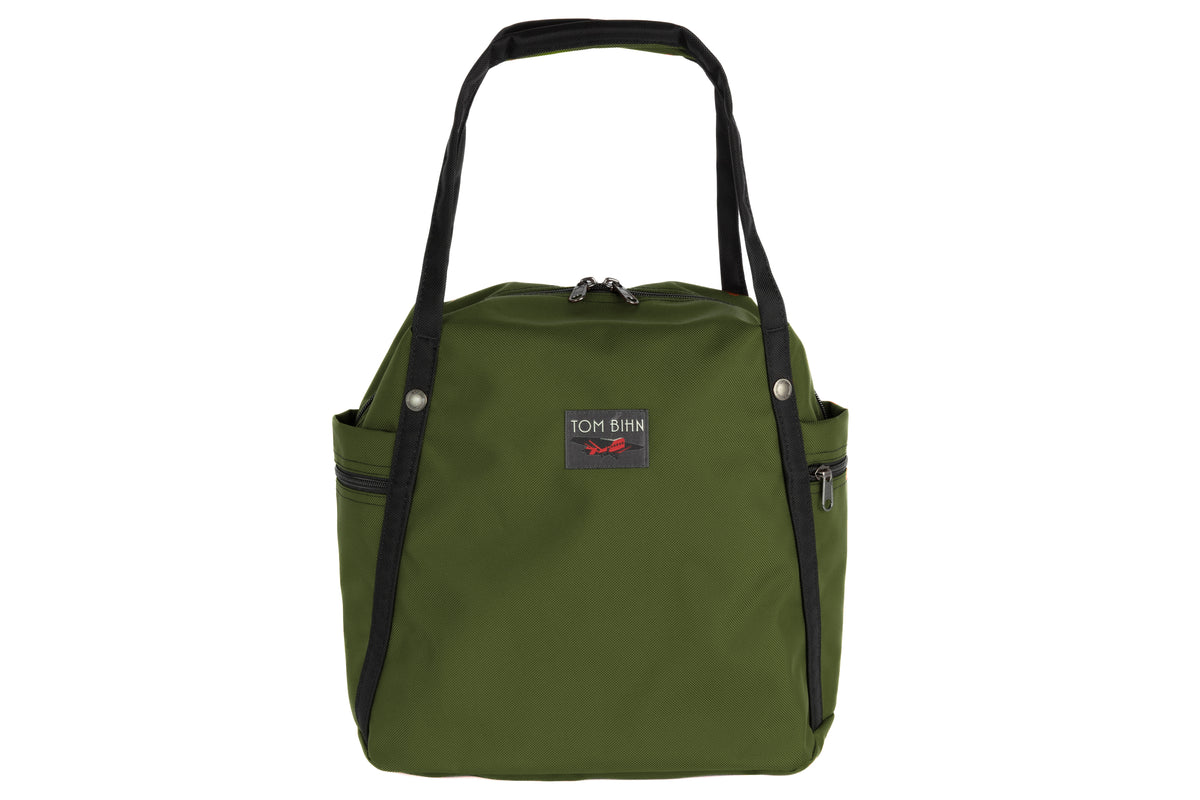 visible variant TB0615-VK^^Pop Tote in Saguaro (olive green) 630 Ballistic.