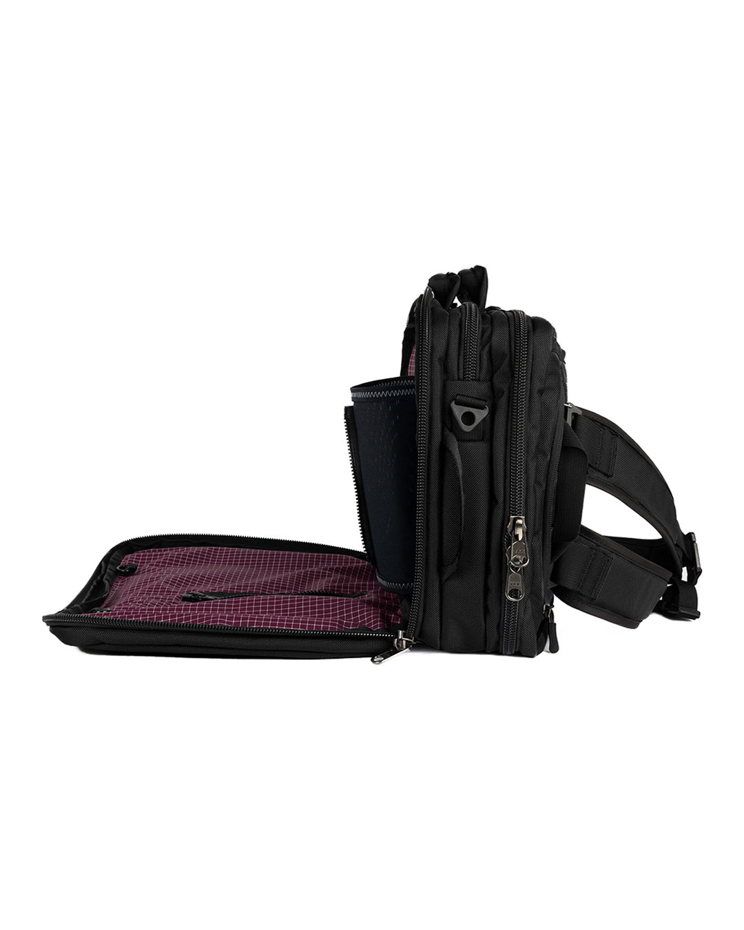 visible variant TB0980-BK5D^^A Trinity in Black Ballistic with Acai 210 Cerylon