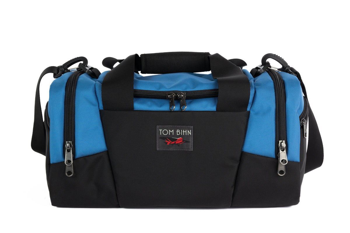 visible variant TB0904-NKRL^^The Night Flight Travel Duffel in Constellation Ballistic.