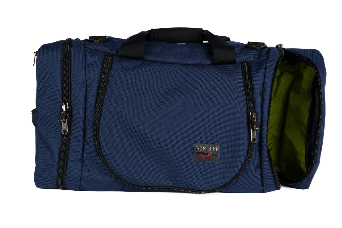 visible variant TB0906-DKML^^A Deep Blue (navy blue) Ballistic Aeronaut 45 with a Moss 210 Cerylon interior.