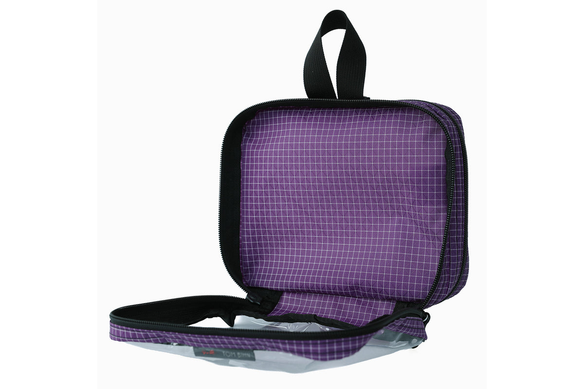 visible variant TB0915-UD^^Clear Quarter Organizer Cube in Ultraviolet 200 Halcyon