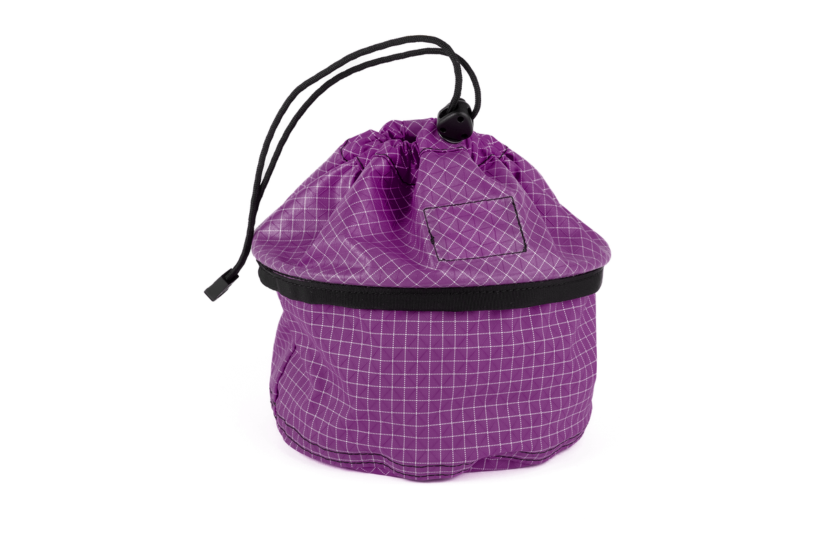 visible variant TB0991-UD^^A Large Travel Tray in Ultraviolet (purple with white grid) 200 Halcyon.