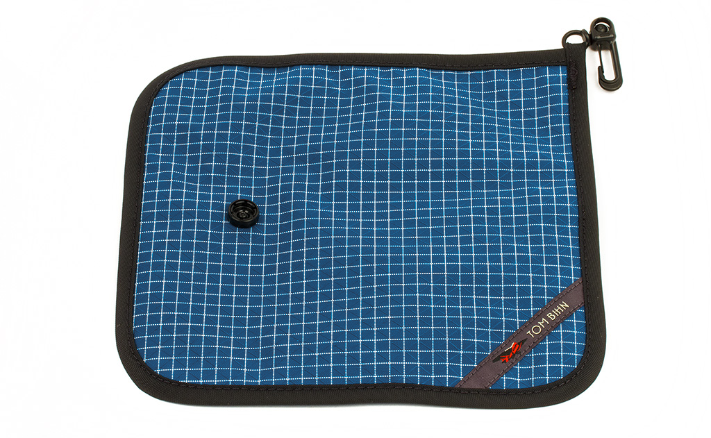 visible variant TB1235-FD^^A Tool Pen Wrap in Fjord (dark blue with white grid) 200 Halcyon.