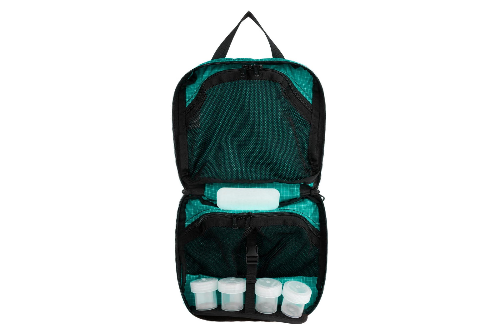 visible variant TB1266-ED^^A Deluxe Spiff Kit in Kelpie (bluish-green with white grid) 200 Halcyon.