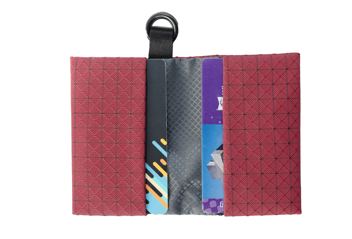 visible variant TB1295-RT^^The interior of the Minimalist Wallet