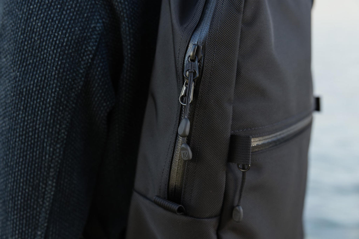 visible lifestyle^^The pulls attached to a bag.