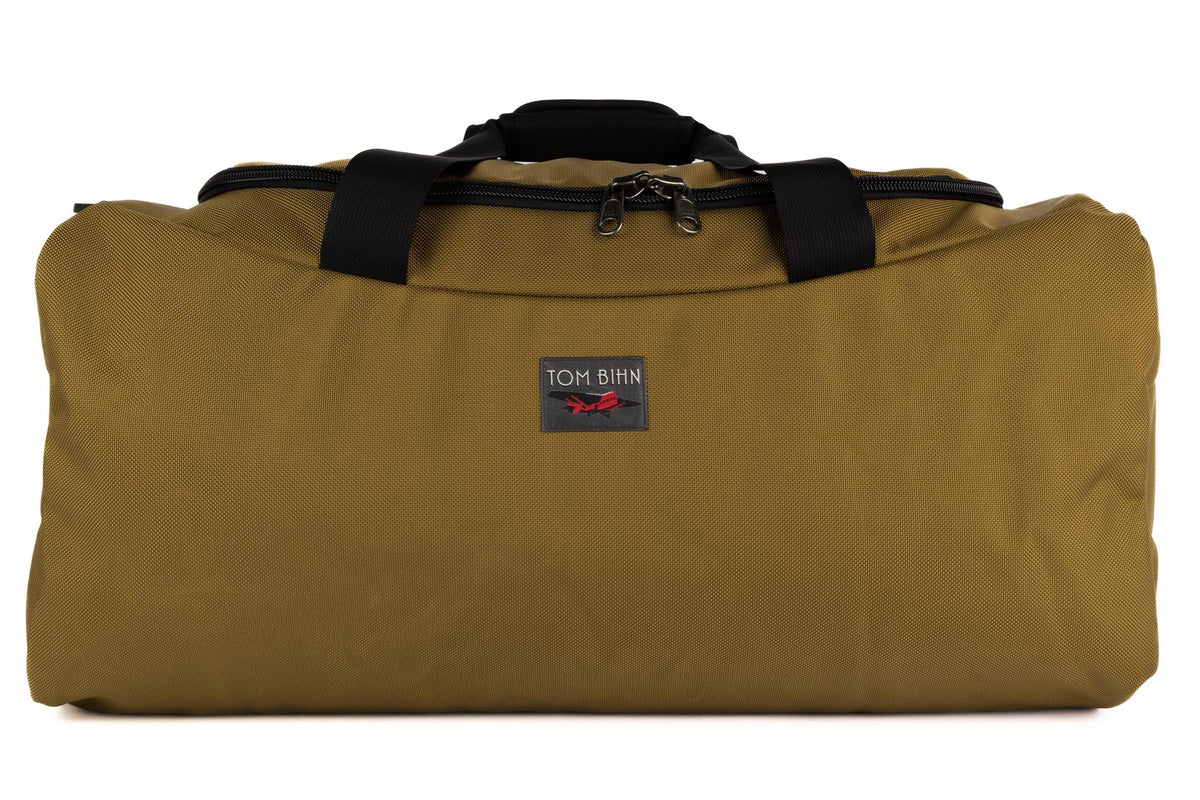 visible variant TB0909-CB^^A Large Yeoman Duffel in Coyote (sandy brown) 1050 Ballistic.