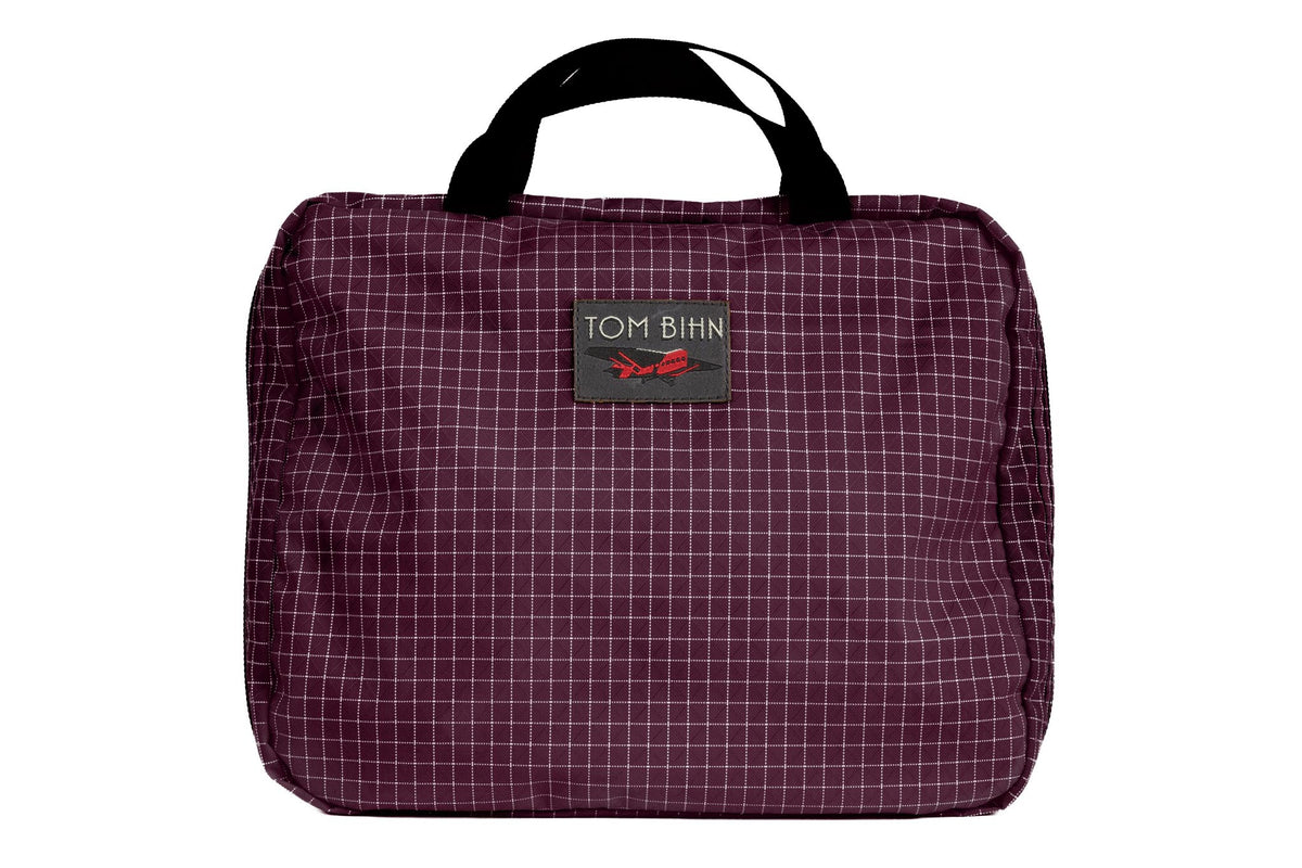 visible variant TB1266-5D^^A Deluxe Spiff Kit in Acai (dark purple with white grid) 200 Halcyon.