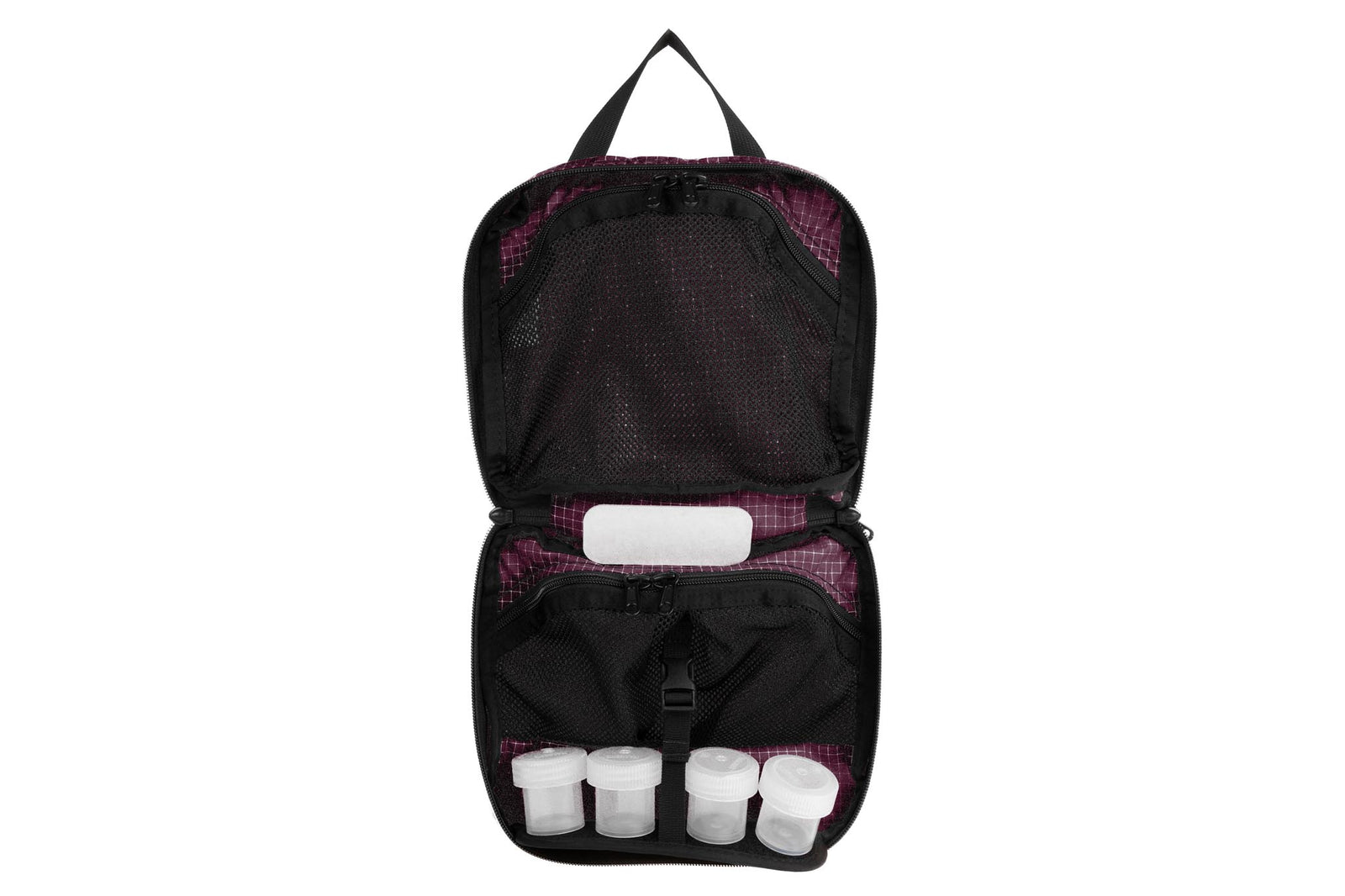 visible variant TB1266-5D^^A Deluxe Spiff Kit in Acai (dark purple with white grid) 200 Halcyon.