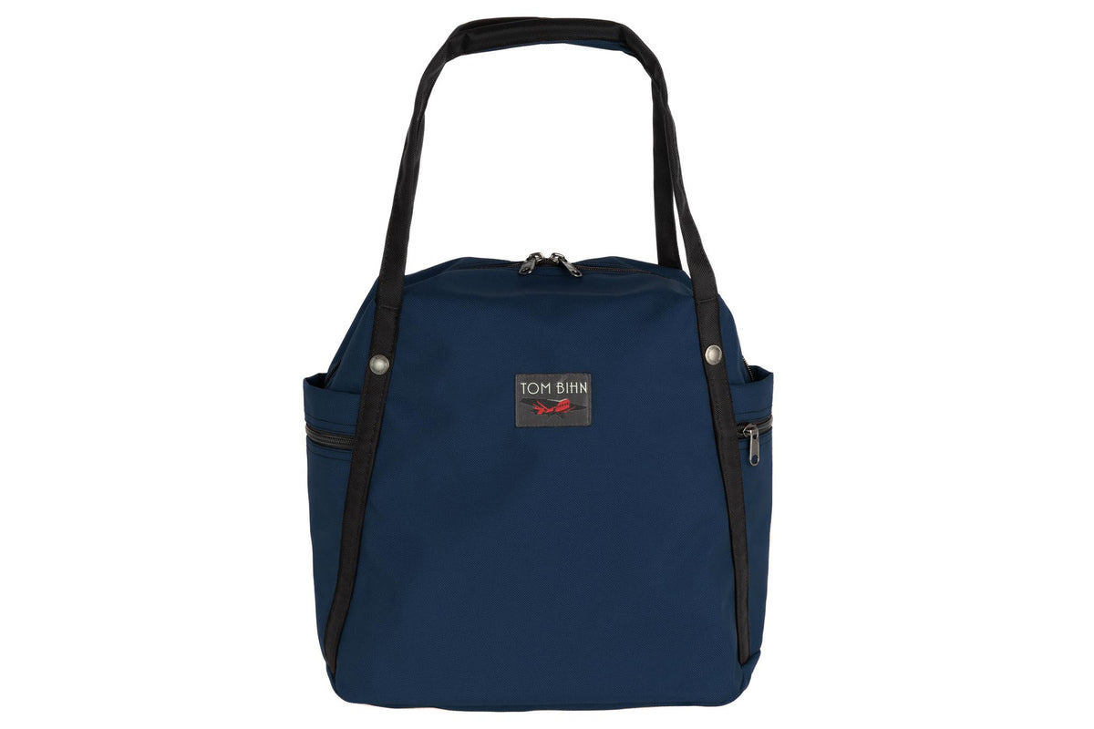 visible variant TB0615-DK^^A Pop Tote in Deep Blue (dark blue) 630 Ballistic.