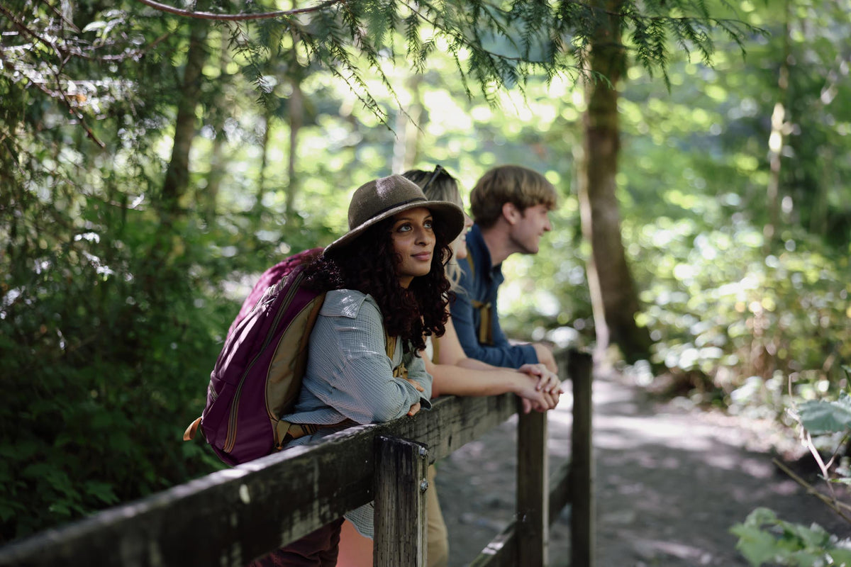 ^^People on a hike with their Synik 26s