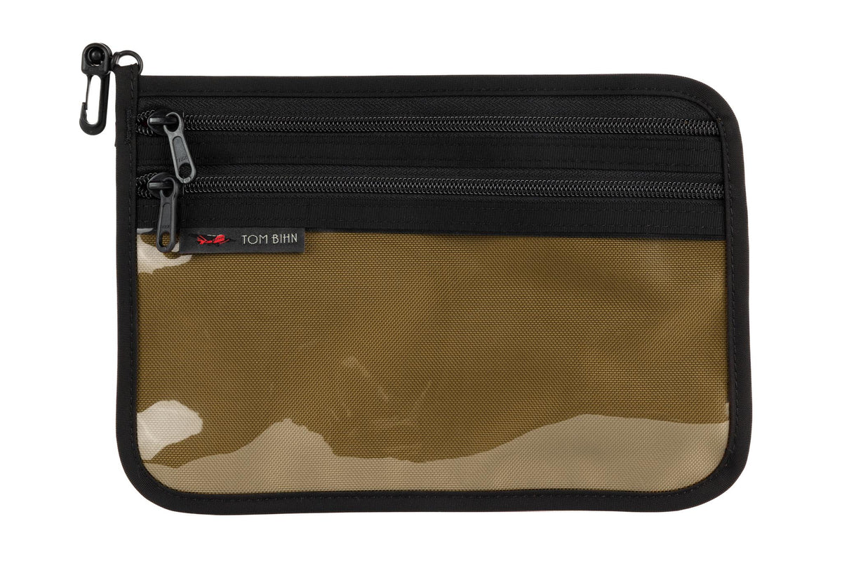 visible variant TB1223M-CB^^Medium Double Organizer Pouch in Coyote 1050 Ballistic