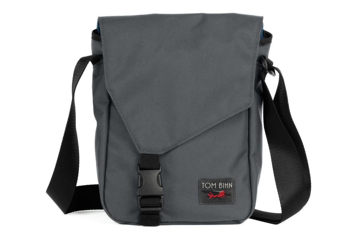 visible variant TB0201-GKOL^^Small Cafe Bag in Nebulous Grey Ballistic.
