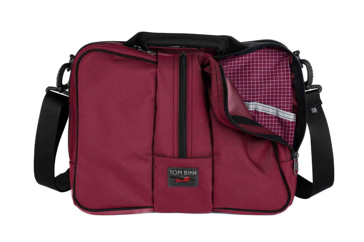 visible variant TB0968-PK5D^^Pilot in Raspberry (reddish-purple) Ballistic with Acai (dark purple) 200 Halcyon interior.