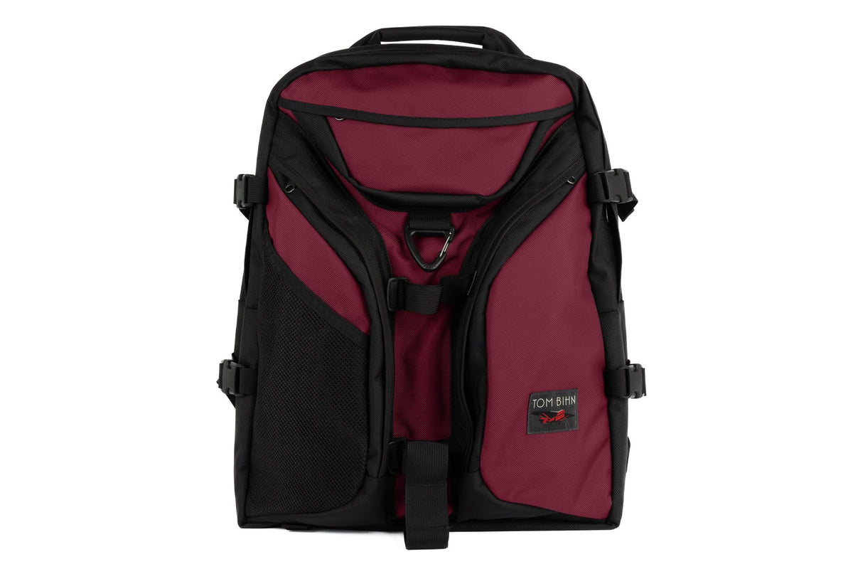 visible variant TB0114-PKDL^^A Brain Bag in Raspberry Ballistic.