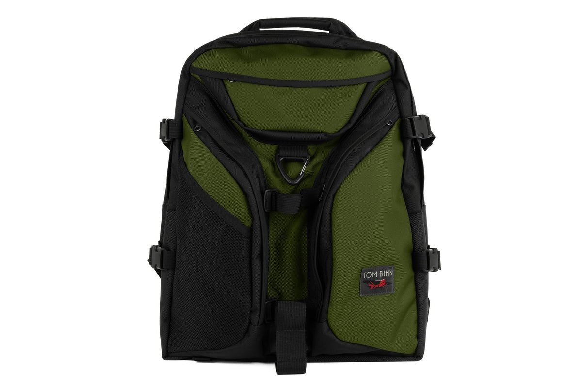 visible variant TB0114-VKPL^^A Brain Bag in Saguaro (olive green) Ballistic.