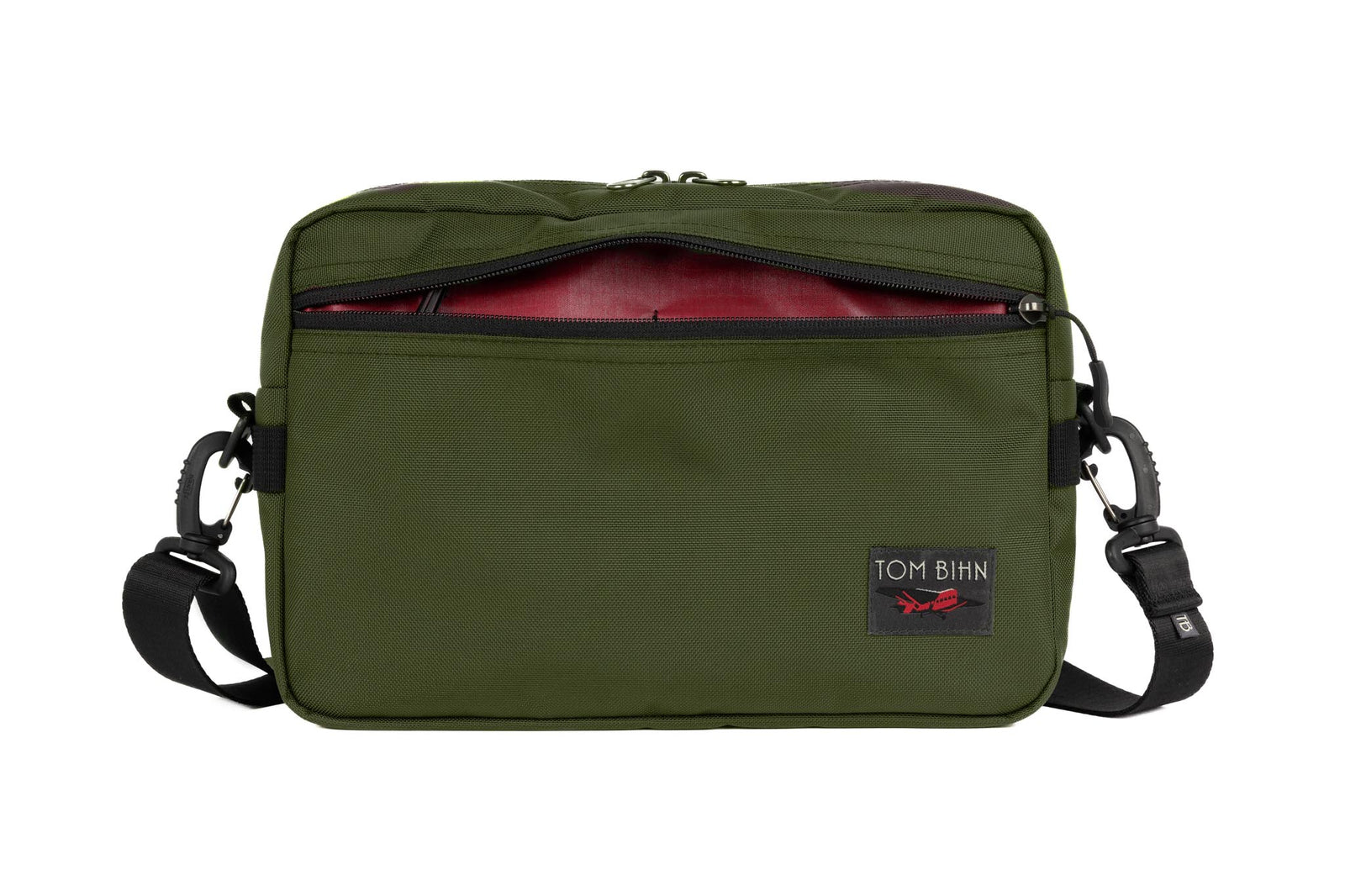visible variant TB0415-VKSL^^Side Hustle in Saguaro Ballistic with Sangria 210 Cerylon interior