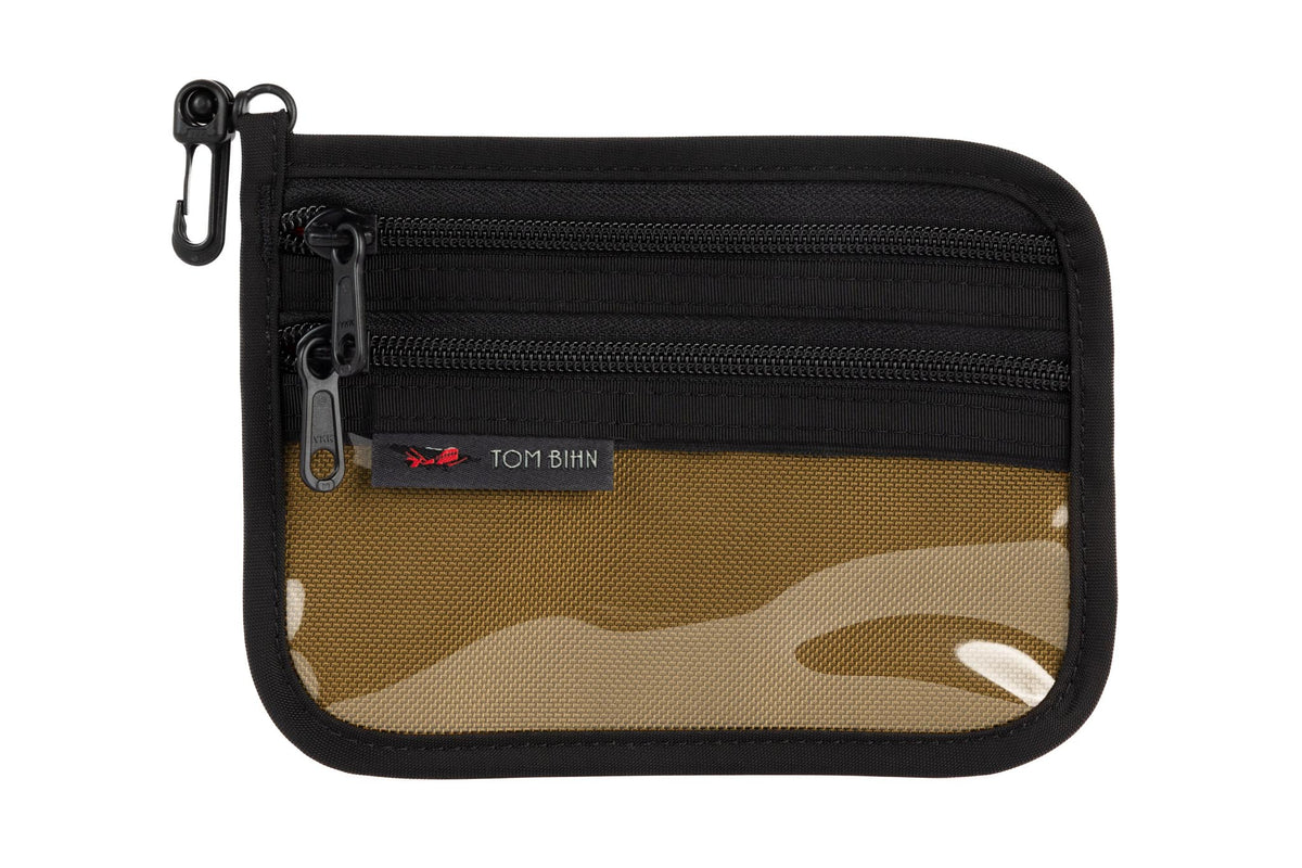 visible variant TB1223S-CB^^Small Double Organizer Pouch in Coyote 1050 Ballistic