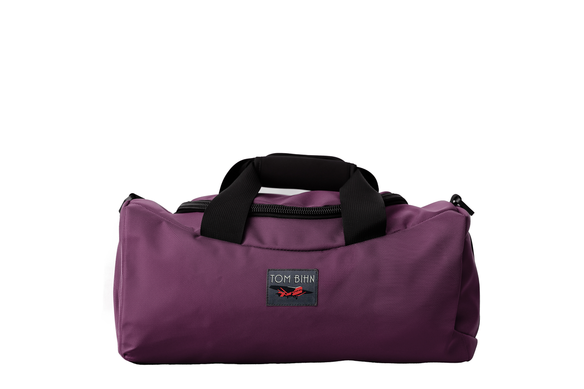 visible variant TB0909MI-UK^^Mini Yeoman Duffel in Aubergine