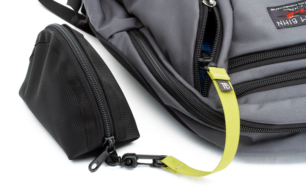 detail visible^^A small Q-Kit attached to a Synapse via a Key Strap.