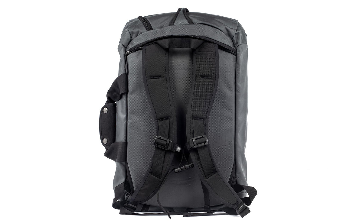 Back panel of the Aeronaut with backpack straps out