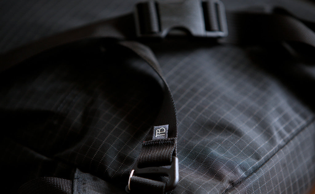 ^^Close shot of the gatekeeper waist belt attached to the Daylight Backpack