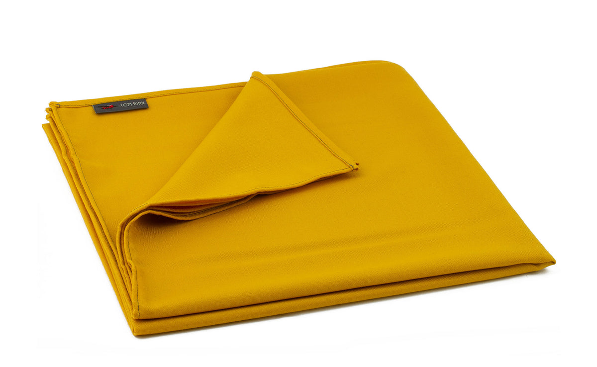 visible variant PT5801-AU^^The Large Shepherd's Wool Utility Cloth in Saffron Gold.