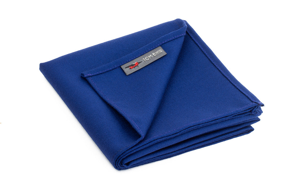 visible variant PT5800-NU^^The Shepherd's Wool Utillity Cloth in Neela Blue.