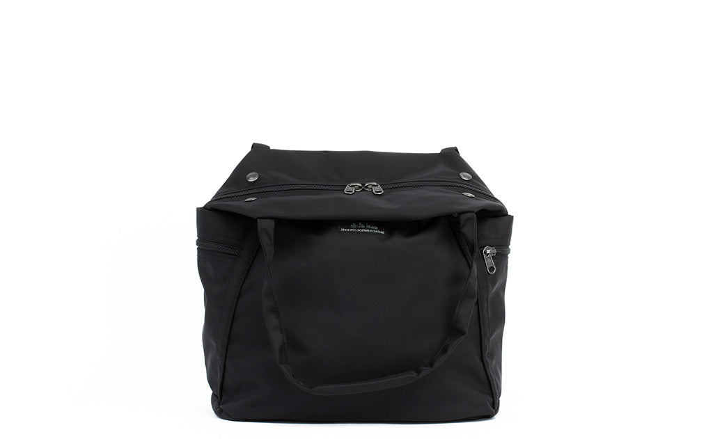 ^^The Pop Tote with its handles folded down.