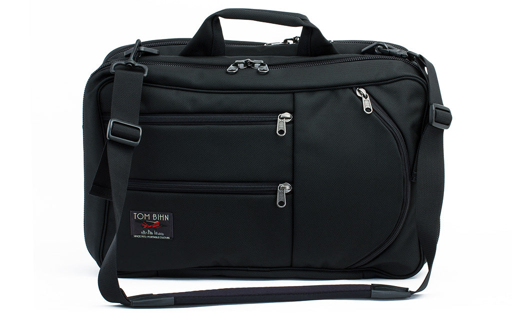 The front face of a Western Flyer in Black 525 Ballistic.