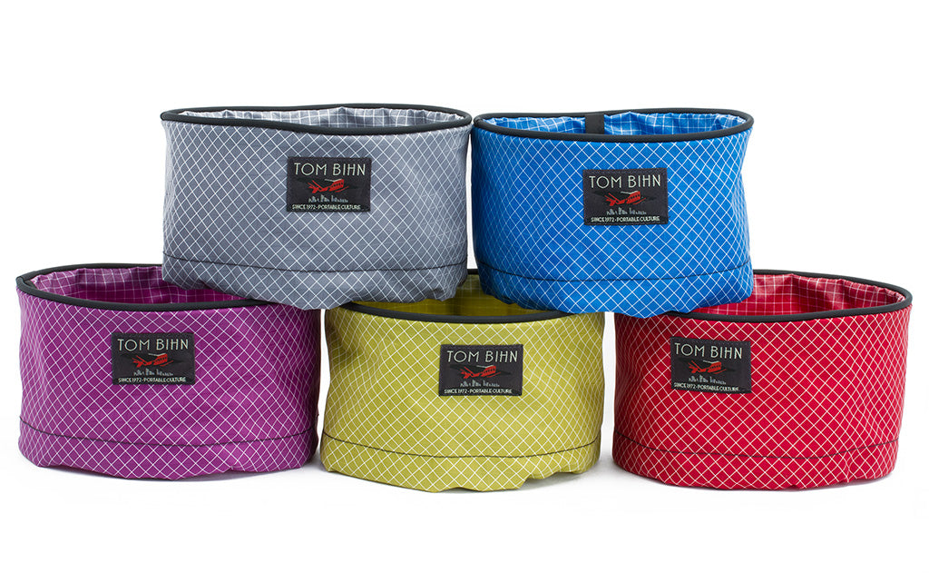 Several Large Travel Trays in various 200 Halcyon colors stacked.