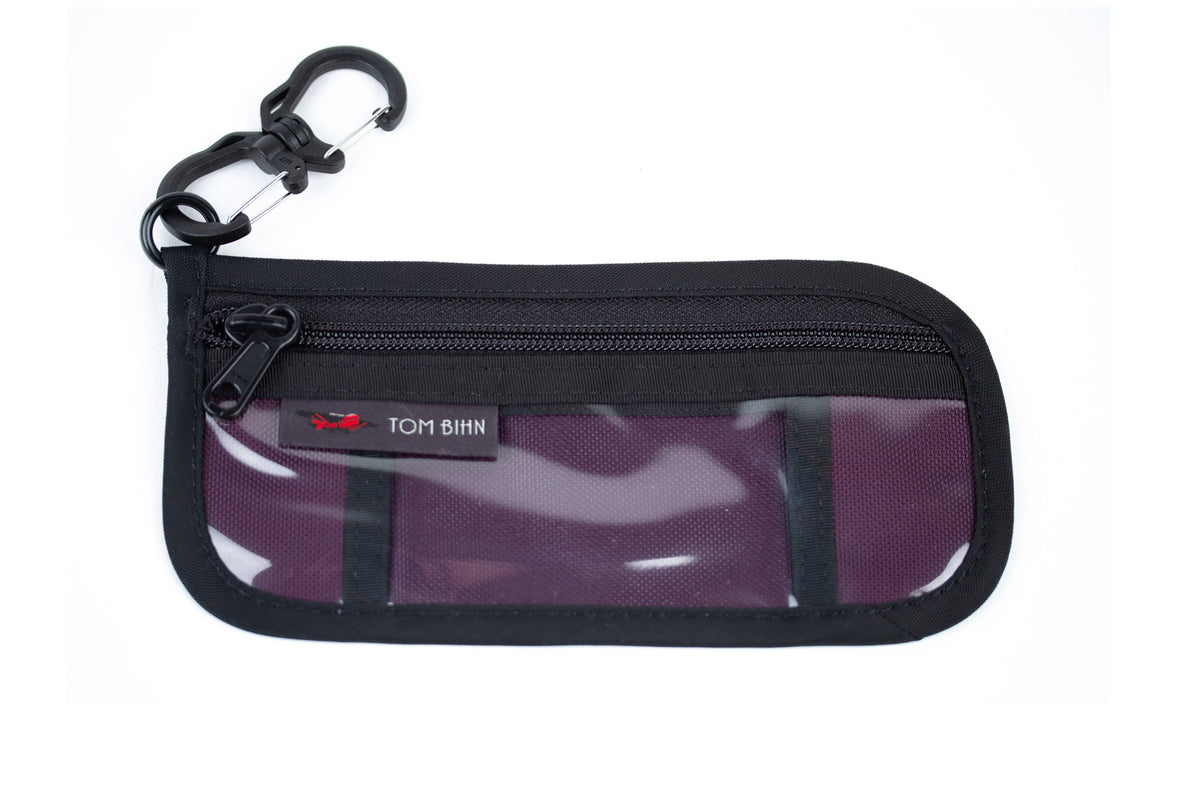 visible variant TB1232-UK^^Knitting Tool Pouch Size 2 in Aubergine (dark purple) Ballistic.