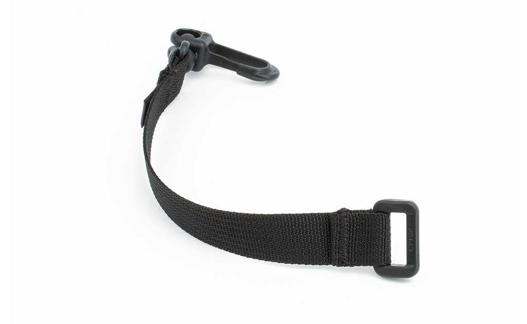 visible variant TB0524-BA^^An 8" Utility Strap, colored black.