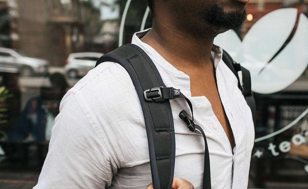 ^^close up of shoulder strap